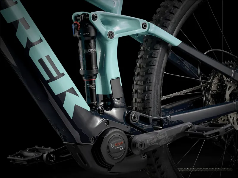 Trek Rail 7 SLX/XT 29er Electric Bike 2021 Miami Green/Nautical Navy-3